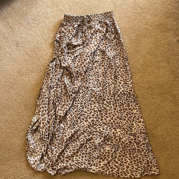 Traded Cheetah two piece skirt set boho spell style - Picture 8 of 12